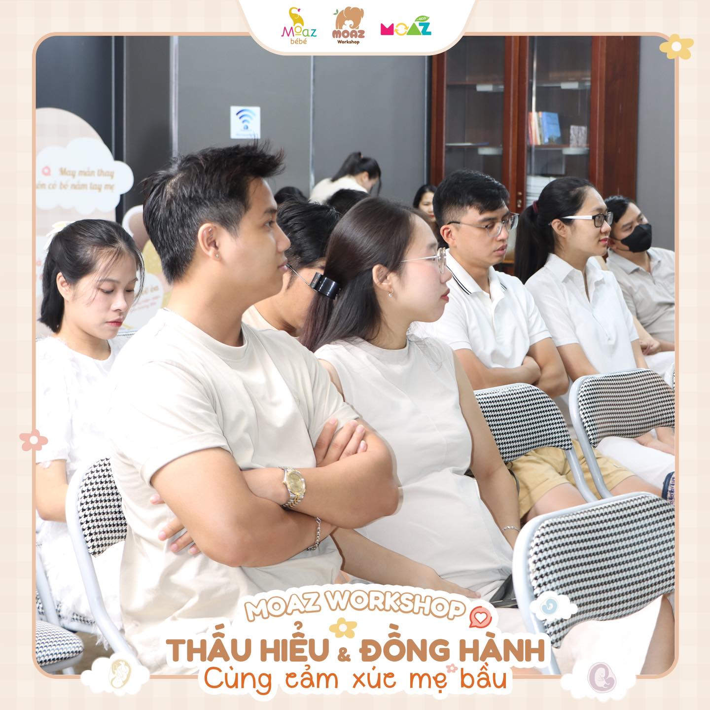 MOAZ Workshop 2025: Sự kiện chăm sóc sức khỏe mẹ bầu tại The Vuon 