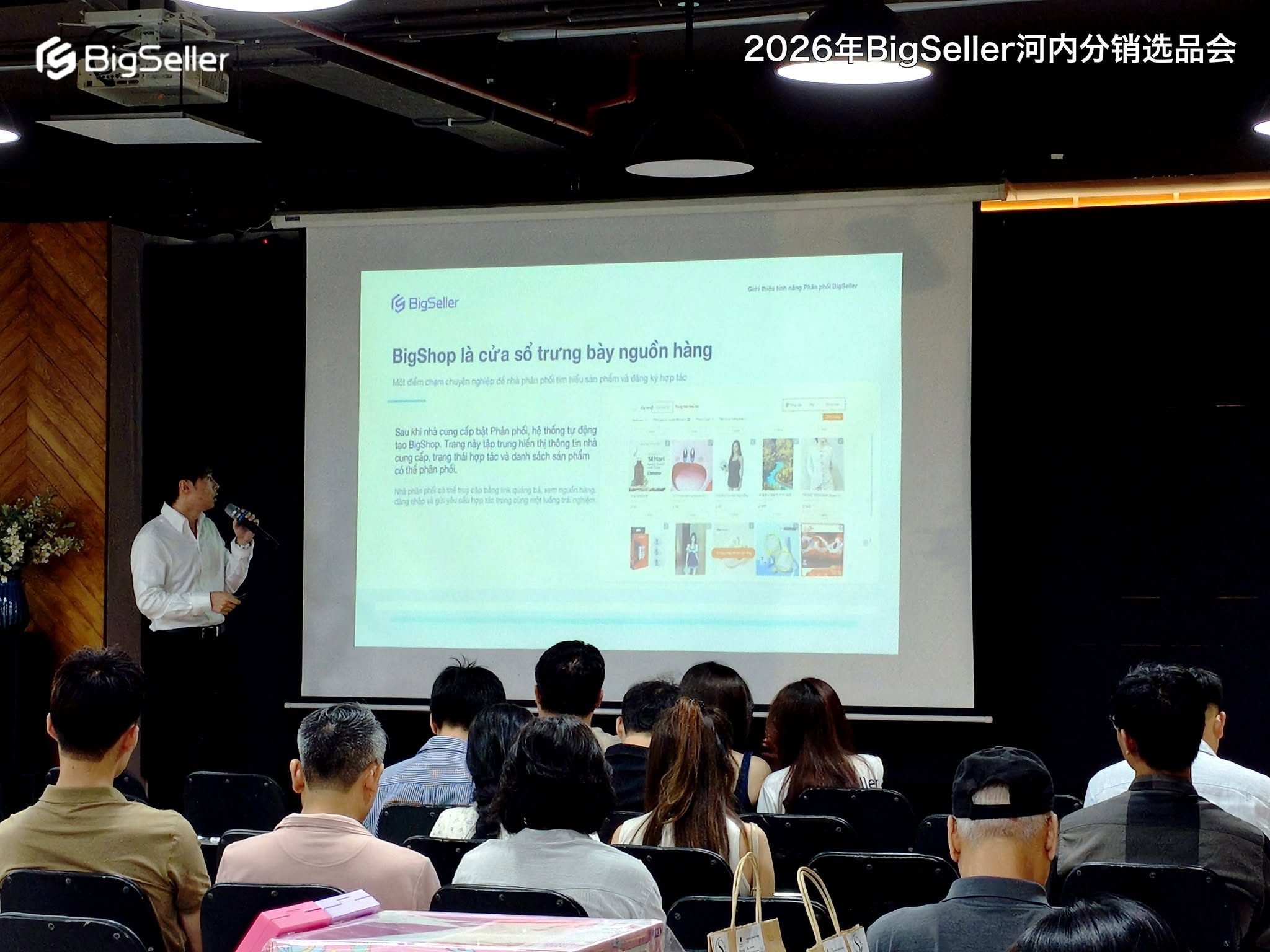 Ngày hội Kết nối Nhà Phân phối Hà Nội 2026 cùng BigSeller tại The Vuon 
