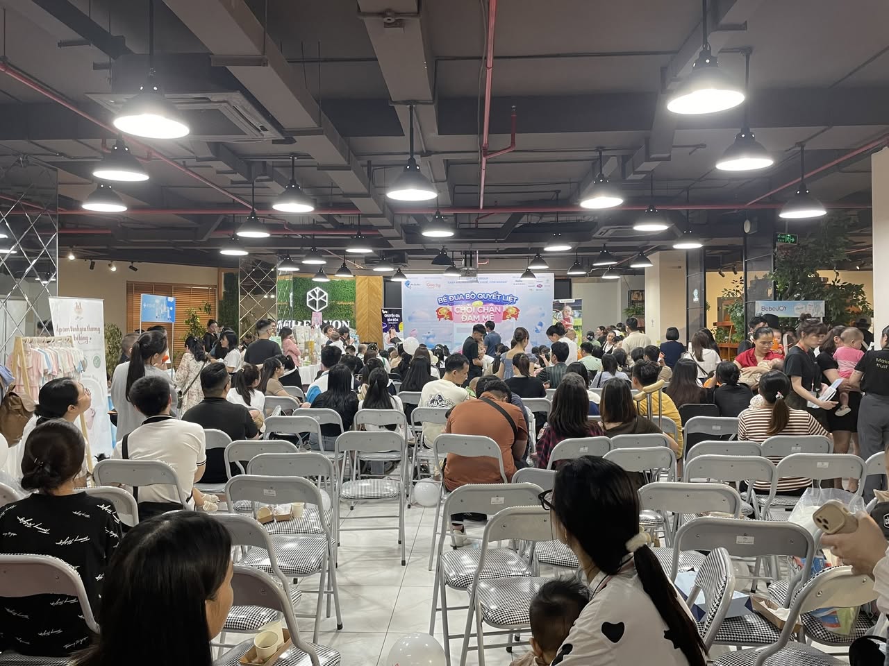 Workshop Easy cho mẹ bỉm sữa tại The Vuon Hà Nội 