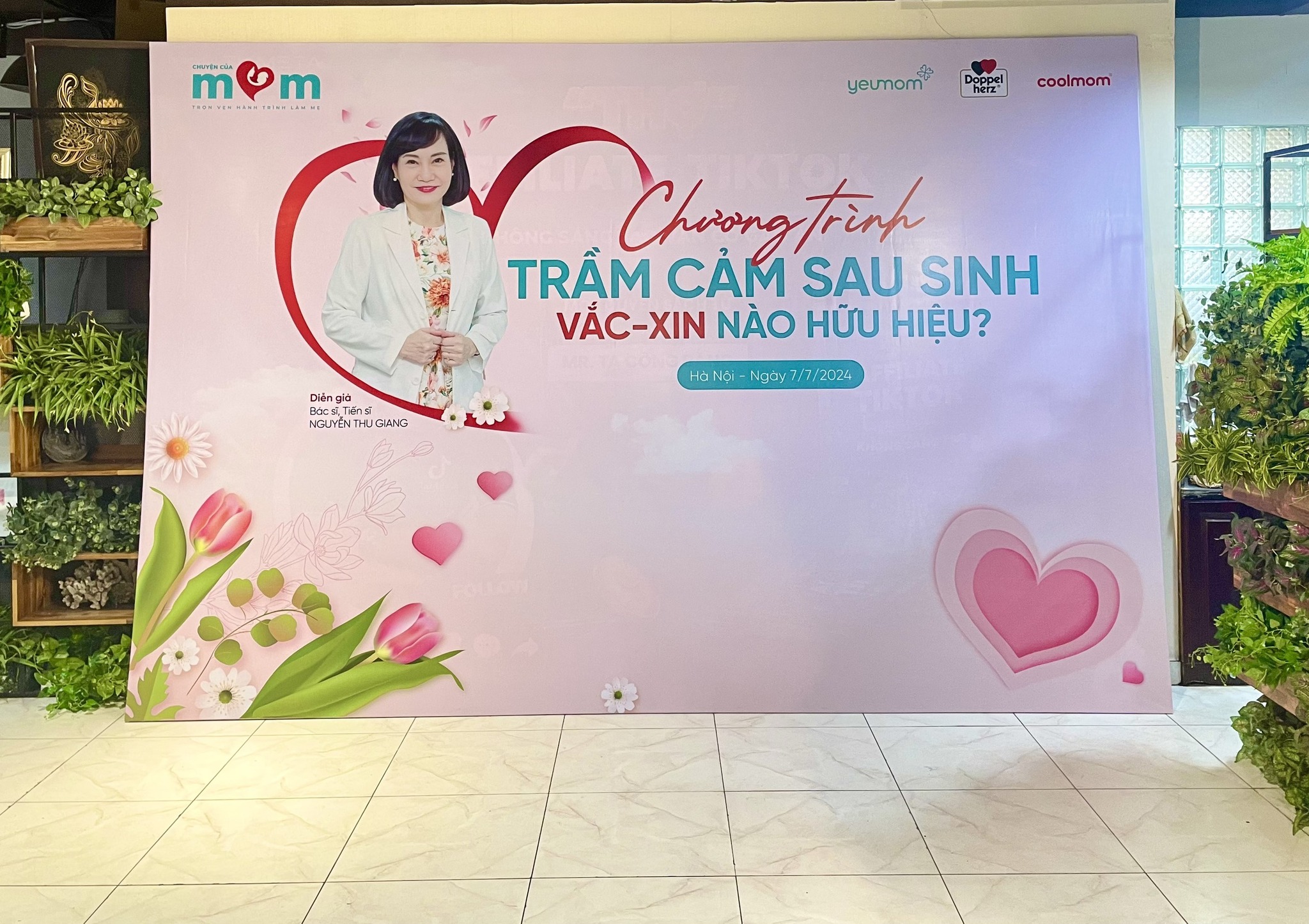 Sự kiện “Chuyện của Mom” tại The Vuon: Gỡ bỏ nỗi lo trầm cảm sau sinh