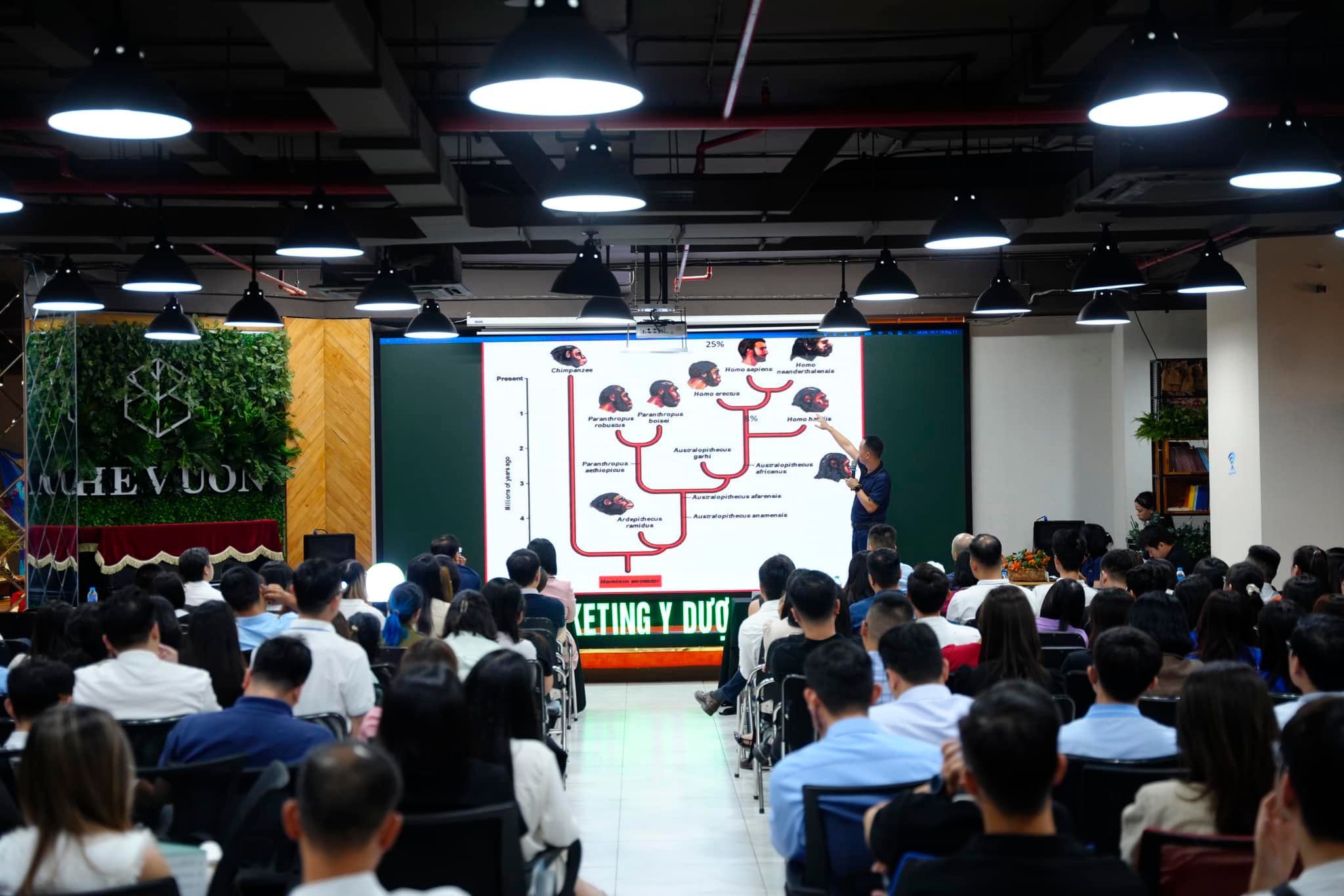 Sự kiện Marketing Y Dược Hà Nội tại The Vuon