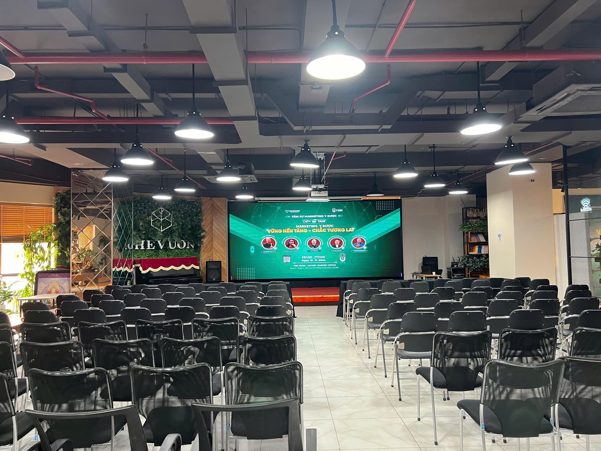 Sự kiện Marketing Y Dược Hà Nội tại The Vuon