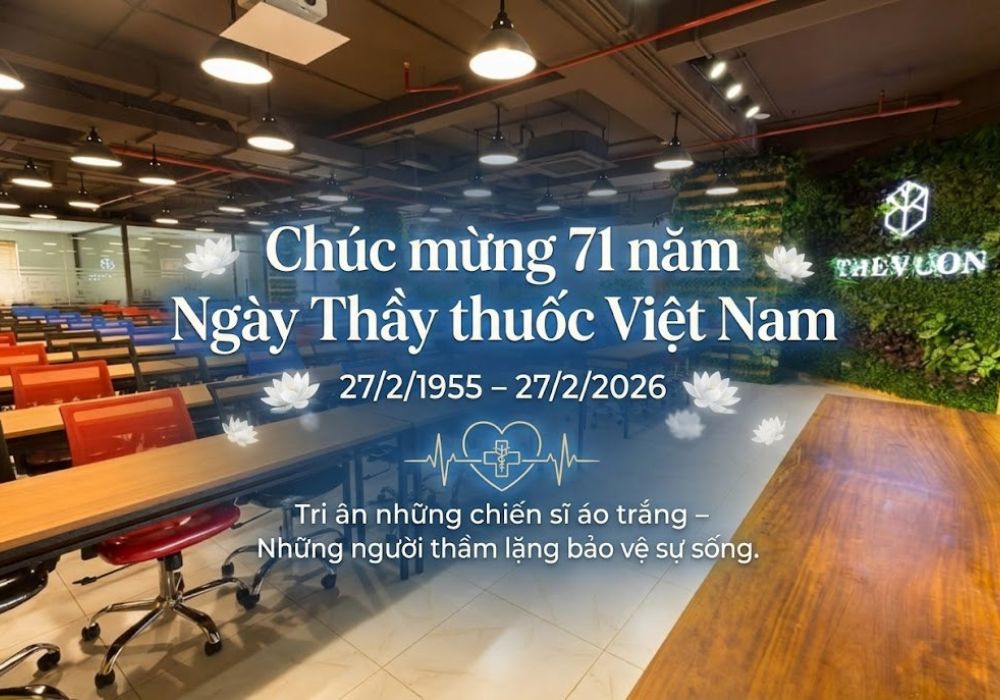 The Vuon - Không gian lý tưởng cho sự kiện tri ân ngày y tế 