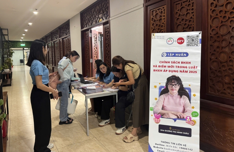 Sự kiện tập huấn BHXH 2025