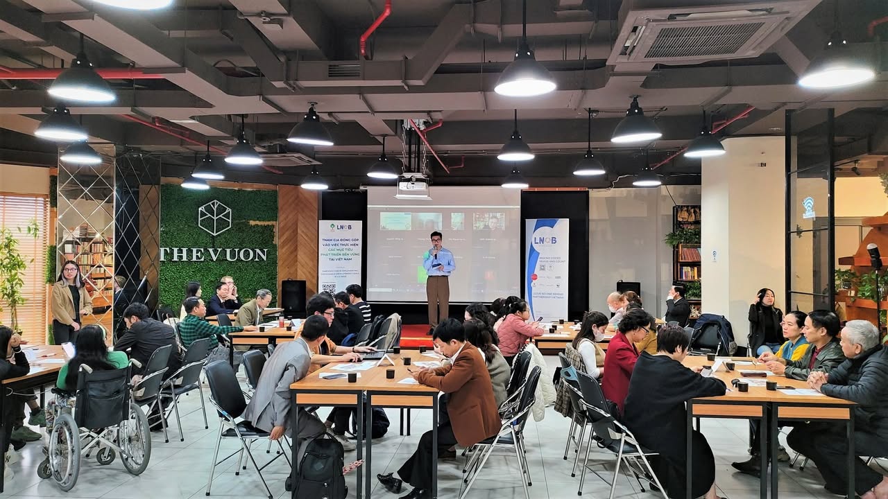 Tập huấn SDGs tại The Vuon