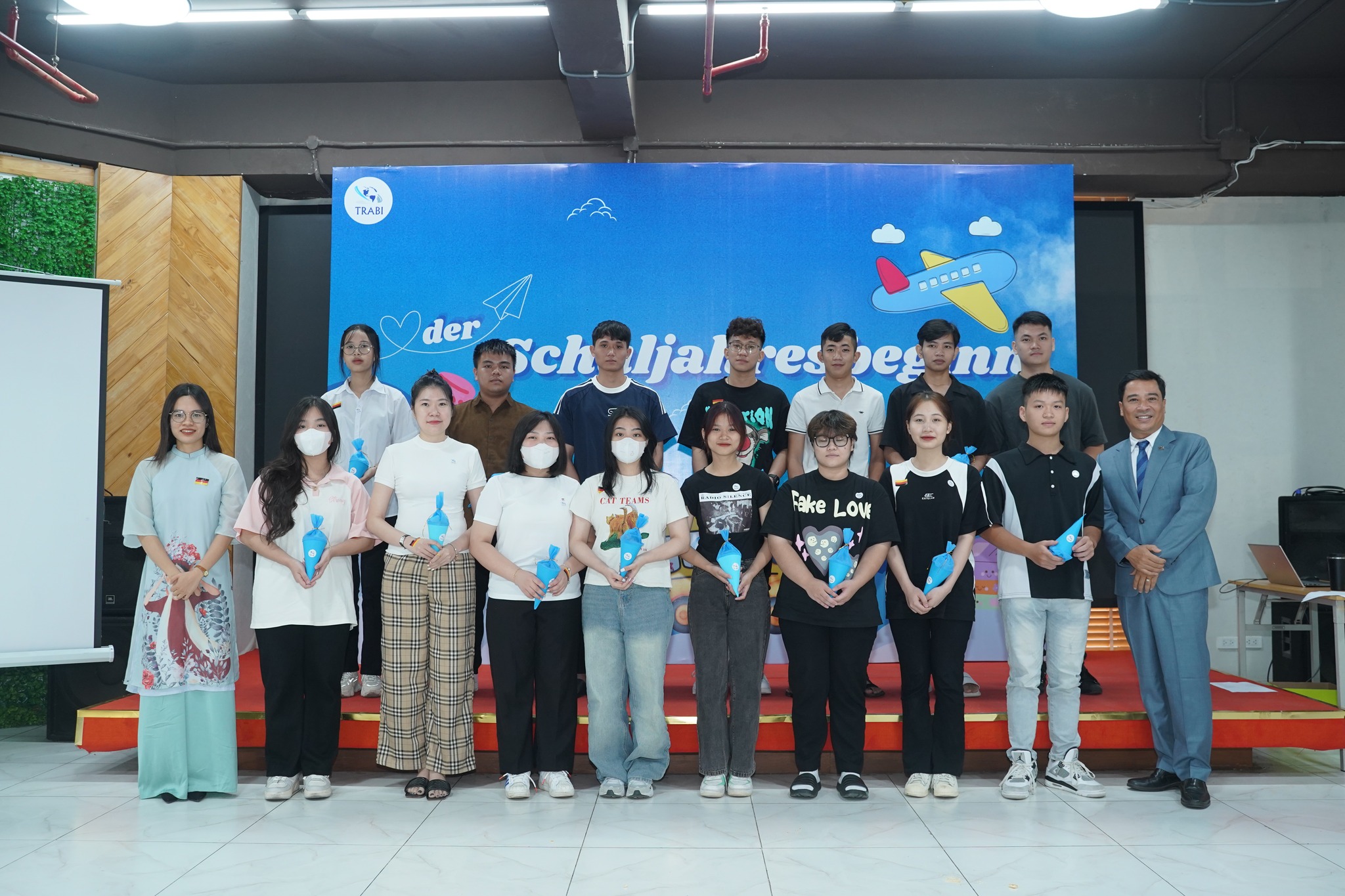  TRABI tổ chức sự kiện khai giảng năm học mới tại The Vuon