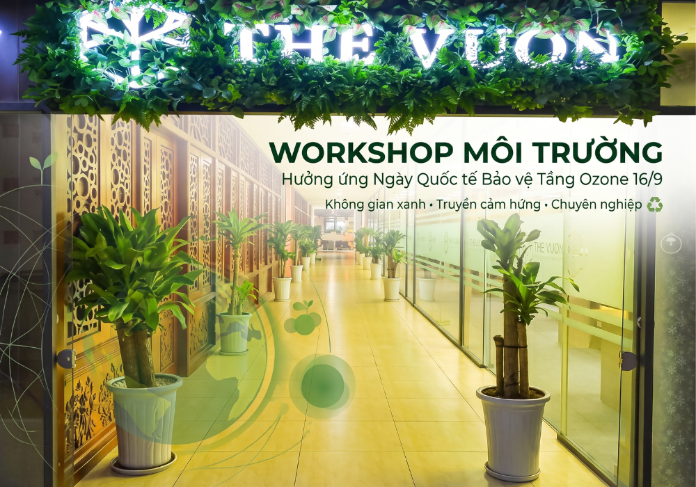 Hưởng ứng 16/9: Tìm kiếm địa điểm tổ chức workshop môi trường tại Hà Nội ở đâu?