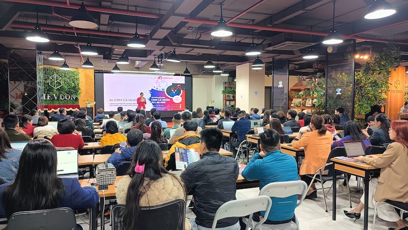 phòng đào tạo tại The Vuon