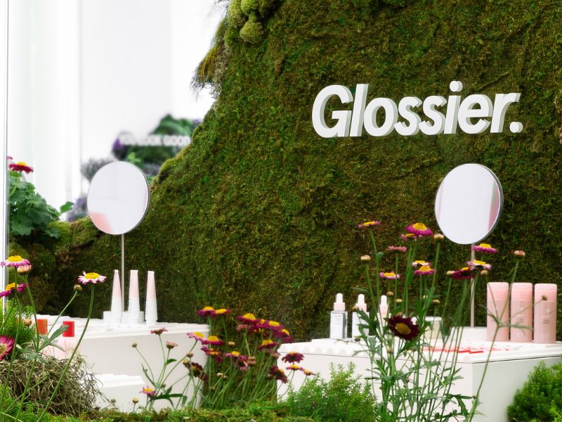 glossier